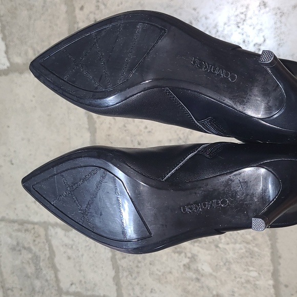 CALVIN KLEIN Georgene Pointed Toe Zippered Stiletto Bootie Size 5.5 - Picture 7 of 9